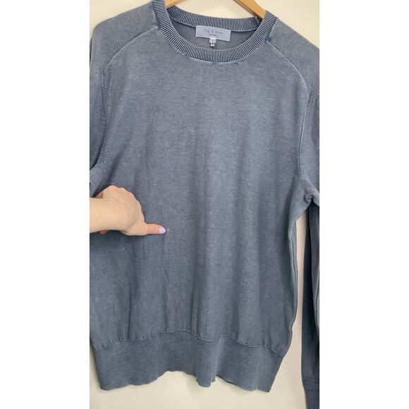 Rag & Bone Large 100% Cotton Lightweight Pullover Old Money Preppy Grandpacore - Picture 9 of 9